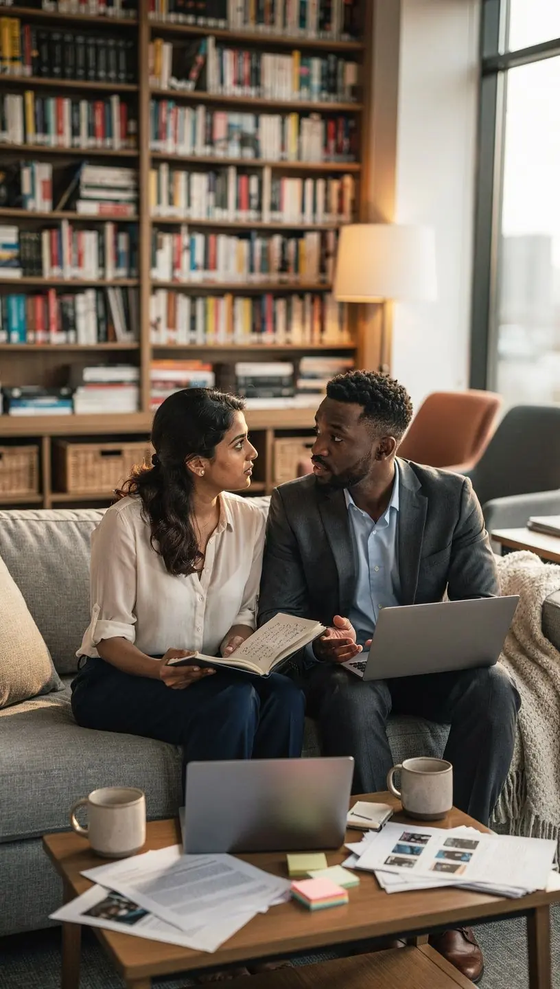 Современный дизайн конференц-зала с интерактивной презентационной техникой.