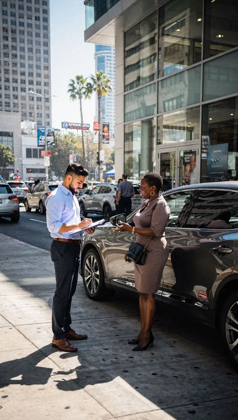 Ilustracja przedstawiająca różne opcje ubezpieczenia pojazdów.